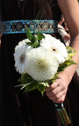 Amber Attendant Bouquet 2011 | Dahlia Wedding Bride Bouquets