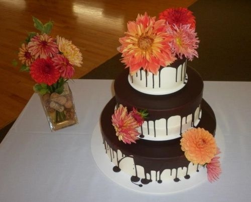 Rachel Cake 2012 | Dahlia Wedding Cakes Arrangements