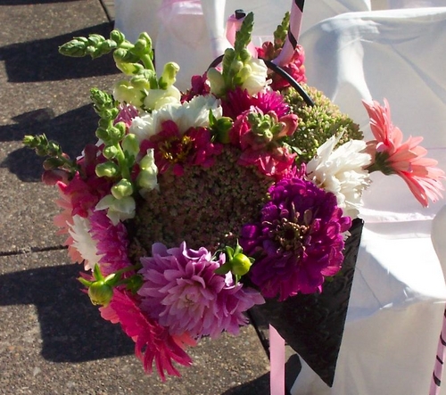 Princess Wedding Isle Bouquets | Dahlia Wedding Bride Bouquets